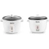 imageAROMA Rice Cooker 8Cup 16Cup ARC368NG ampamp Aroma 6cup 15 Qt One Touch Rice Cooker ARC363NGRice Cooker  Rice Cooker  White