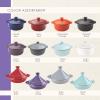 imageAroma Housewares DoveWare Stew Pot 25 Quart Slate GraySlate Gray