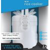 imageAroma Housewares Mi 3  Cup Cooked 15  Cup Uncooked Digital Cool Touch Mini Rice Cooker parallel import goods