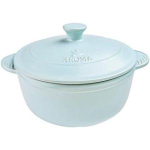 imageAroma Housewares DoveWare Stew Pot 25 Quart Slate GrayPastel Blue