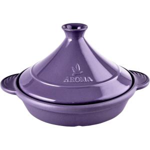 imageAroma Housewares Ruby Red Aroma DoveWare 11 Inch TaginePlum Purple