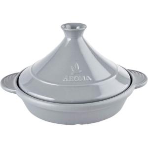 imageAroma Housewares Ruby Red Aroma DoveWare 11 Inch TagineSlate Gray