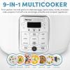imageAROMA Professional 20Cup Cooked  4Qt Digital Rice ampamp Grain Multicooker ARC1250W