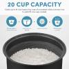 imageAROMA Professional 20Cup Cooked  4Qt Digital Rice ampamp Grain Multicooker ARC1250W