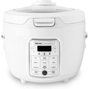 imageAROMA Professional 20Cup Cooked  4Qt Digital Rice ampamp Grain Multicooker ARC1250W