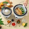 imageAROMA 20Cup Cooked  5Qt Bonded Granite Rice ampamp Grain Cooker ARC860NGP