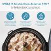 imageAROMA 8Cup Cooked  2 Qt Digital Rice ampamp Grain Multicooker Durable Nonstick Inner Pot Oatmeal Steam White ampamp Brown Rice Keep WarmProfessional 4 Cup Uncooked