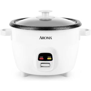 imageAROMA 20Cup Cooked  5Qt Bonded Granite Rice ampamp Grain Cooker ARC860NGP