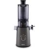 imageAROMA Cold Press Juice Machine Slow Masticating Fruit and Vegetable Juicer for Home with Large 4Inch Feeder and Double Pulp FilterGray