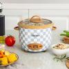 imageAROMA 6Cup Cooked OneTouch Pot Style Rice Cooker with CoreCoat PFASFree Nonstick Ceramic Surface 15 QuartsChecker