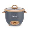 imageAROMA 6Cup Cooked OneTouch Pot Style Rice Cooker with CoreCoat PFASFree Nonstick Ceramic Surface 15 QuartsGray