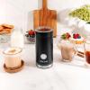 imageAROMA Portable Espresso Maker Plus 4in1 Hot ampamp Cold Milk Frother Plus Electric Compact Coffee Grinder