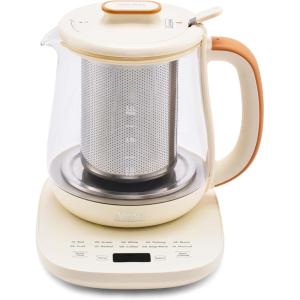 imageAROMA Professional Infusion Glass Electric Tea Kettle with Temperature Control and 10 Preset Modes 6 Cups 15 Liters