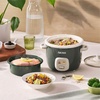 image:imageAROMA CoreCoat Rice Cooker with PopUp Food Steaming Basket 4 Cups Cooked 2 Cups UncookedDeep Pine