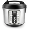 image:imageAROMA 6Cup Uncooked 12Cup Cooked Slow Cook Rice Cooker and Brown Rice Cooker with LiftOut Pot Handles and Silicone Storage Lid PFASFree Ceramic CoatingProfessional