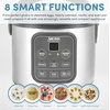 image:imageAROMA 20Cup Slow Cook Rice Cooker and Brown Rice Cooker with LiftOut Pot Handles and Silicone Storage Lid  PFASFree CoreCoat CeramicProfessional 4 Cup Uncooked  8 Cup Cooked
