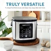 image:imageAROMA 20Cup Slow Cook Rice Cooker and Brown Rice Cooker with LiftOut Pot Handles and Silicone Storage Lid  PFASFree CoreCoat CeramicProfessional Ceramic 10 Cup Uncooked