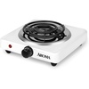 image:imageAROMA 6 Single Burner Hot Plate Compact amp Portable with Temperature Control White AHP511White  Coil