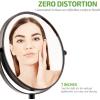 imageOVENTE 7 Tabletop Makeup Mirror with 1X7X Magnification 360 Swivel Design and DoubleSided FreeStanding Vanity Mirror Perfect for Dresser Bedroom and Office Desk Polished Chrome MNLCT70CH1X7XAntique Bronze