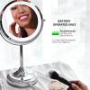 imageOVENTE 7 Tabletop Makeup Mirror with 1X7X Magnification 360 Swivel Design and DoubleSided FreeStanding Vanity Mirror Perfect for Dresser Bedroom and Office Desk Polished Chrome MNLCT70CH1X7XPolished Chrome