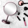 imageOVENTE 8 Tabletop Makeup Mirror with 1X7X Magnification 360 Swivel Design and DoubleSided FreeStanding Vanity Mirror Perfect for Dresser Bedroom and Office Desk Antique Bronze MNLAT80ABZ1X7XAntique Bronze