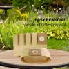 imageOVENTE Disposal Dust Bags for ST1600B Vacuum Cleaner Pack of 4 Collect and Trap Dirt Inside the Vacuum for Efficient Cleaning Compact for Easy Storage Brown ACPST16704