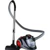 imageOVENTE Bagless Canister Vacuum Cleaner with MultiSurface Suction and Extended Telescoping Wand Lightweight Corded Cleaning Machine for Hard Floors Carpets with Extra Sofa ampamp Pet Brush Black ST2010Bagless Canister Vacuum