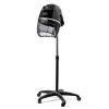 imageOvente Professional Salon Hand Bonnet Hair Dryer 1000 Watts Adjustable Professional Hood Dryer Stand Adjustable Temperature Control with Up Rolling Base and Wheels Salon Equipment Black HDS223BBlack