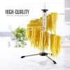 imageOVENTE Collapsible Pasta Drying Rack with BPAFree Acrylic Rods Spaghetti and Noodle Dryer Rack Easy Storage Compact and Quick SetUp for Home Use Perfect for Homemade Noodle and Pasta ACPPA900C