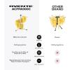 imageOVENTE Collapsible Pasta Drying Rack with BPAFree Acrylic Rods Spaghetti and Noodle Dryer Rack Easy Storage Compact and Quick SetUp for Home Use Perfect for Homemade Noodle and Pasta ACPPA900C