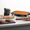 imageOVENTE Electric Griddle with 16 x 10 Inch Flat NonStick Cooking Surface Adjustable Thermostat Essential Indoor Grill for Instant Breakfast Pancakes Burgers Eggs Black GD1610BCopper