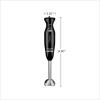 imageOVENTE Electric Immersion Hand Blender 300 Watt 2 Mixing Speed with Stainless Steel Blades Powerful Portable Easy Control Grip Stick Mixer Perfect for Smoothies Puree Baby Food ampamp Soup Red HS560RBlack