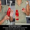 imageOVENTE Electric Immersion Hand Blender 300 Watt 2 Mixing Speed with Stainless Steel Blades Powerful Portable Easy Control Grip Stick Mixer Perfect for Smoothies Puree Baby Food ampamp Soup Red HS560RRed