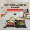imageOVENTE Electric Sandwich Maker with NonStick Plates Indicator Lights Cool Touch Handle Easy to Clean and Store Perfect for Cooking Breakfast Grilled Cheese Tuna Melts and Snacks Black GPS401BGP0620BR