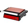 imageOVENTE Electric Sandwich Maker with NonStick Plates Indicator Lights Cool Touch Handle Easy to Clean and Store Perfect for Cooking Breakfast Grilled Cheese Tuna Melts and Snacks Black GPS401BGP0540R