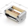 imageOVENTE Pasta Maker Machine Stainless Steel Attachment for PA515 Series Compact Design Easy to Use and Clean Perfect for Fresh Homemade Italian Raviolis Silver ACPPA7000S