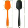 imageOVENTE Set of 5 Silicone Spatula  Food Grade Rubber Spatulas Heat Resistant w Stainless Steel Core ampamp Seamless Design Non Stick Rubber Spatula for Mixing Baking ampamp Cooking Red SP12305RMulticolor
