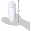 imageOvente Electric Automatic Handheld Can Opener with One Touch Start Button Compact Cordless 4 AA Battery Operated and Smooth Edge Opener for Seniors and Teens Easy Opening and Clean White CO36W
