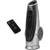 imageOvente Oscillating Tower Remote Control 3Speed LCD Panel ampamp 8H Timer 305quot Quiet ampamp Bladeless Indoor Standing Floor Fan Blows Cold Air for Home Bedroom Living Room or Office Silver TF88S