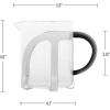 imageOVENTE 2in1 Coffee Press and Tea Maker with High Grade Stainless Steel Retractable Infuser Heat Tempered Borosilicate Glass and Silicone Handle 27 Ounce with Free Measuring Scoop Clear FGC27T20 Ounce