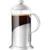imageOVENTE French Press Coffee Maker 20 Ounce 4 Level Stainless Steel Filter System Borosilicate Heat Resistant Glass Carafe with Free Measuring Scoop Silver FSL20S34 Ounce
