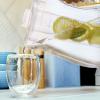 imageOVENTE Fruit Infusion Water Pitcher 25L 85 oz with Removable Lid and Infuser Rod BPAFree Acrylic Beverage Jug Ideal for FlavorInfused Drinks Lemonade Juice Iced Tea and More Clear PIA0852C