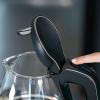 imageOVENTE Glass Electric Kettle Hot Water Boiler 15 Liter Borosilicate Glass Fast Boiling Countertop Heater  BPA Free Auto Shut Off Instant Water Heater Kettle for Coffee ampamp Tea Maker  Green KG83GBlack