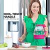 imageOVENTE Glass Electric Kettle Hot Water Boiler 15 Liter Borosilicate Glass Fast Boiling Countertop Heater  BPA Free Auto Shut Off Instant Water Heater Kettle for Coffee ampamp Tea Maker  Green KG83GFuchsia