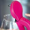 imageOVENTE Glass Electric Kettle Hot Water Boiler 15 Liter Borosilicate Glass Fast Boiling Countertop Heater  BPA Free Auto Shut Off Instant Water Heater Kettle for Coffee ampamp Tea Maker  Green KG83GFuchsia