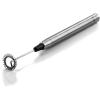 imageOvente 2 in 1 Silver Bundle Set with Stainless Steel Handheld Milk Frother and Vacuum Insulated 12 Ounce Travel Mug with Tea Infuser Compact and Portable Easy to Carry Perfect for the Coffee Lover