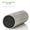 imageOvente Stainless Steel Vacuum Insulated Coffee Water Mug 16 oz Portable Double Wall Handheld Tumbler with Tea Infuser BPAFree Spill Proof Travel Friendly for Hot Cold Beverage Gunmetal MSA16GSilver