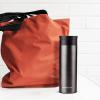 imageOvente Stainless Steel Vacuum Insulated Coffee Water Mug 16 oz Portable Double Wall Handheld Tumbler with Tea Infuser BPAFree Spill Proof Travel Friendly for Hot Cold Beverage Gunmetal MSA16GGunmetal