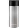 imageOvente Stainless Steel Vacuum Insulated Coffee Water Mug 16 oz Portable Double Wall Handheld Tumbler with Tea Infuser BPAFree Spill Proof Travel Friendly for Hot Cold Beverage Gunmetal MSA16GSilver
