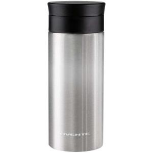 imageOvente Stainless Steel Vacuum Insulated Coffee Water Mug 16 oz Portable Double Wall Handheld Tumbler with Tea Infuser BPAFree Spill Proof Travel Friendly for Hot Cold Beverage Gunmetal MSA16GSilver